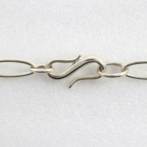 Tiffany & Co. Large Infinity Cross Necklace Elsa Peretti Silver 925 Approx. 2...